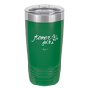 Flower Girl - Laser Engraved Stainless Steel Drinkware - 1543 -