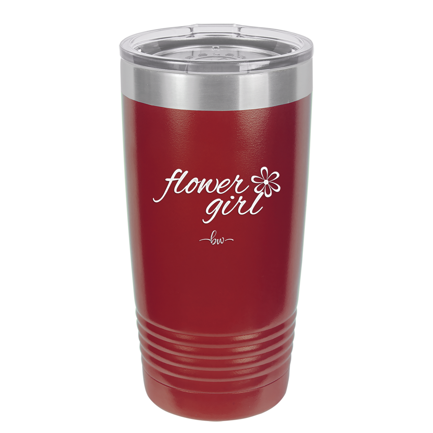 Flower Girl - Laser Engraved Stainless Steel Drinkware - 1543 -