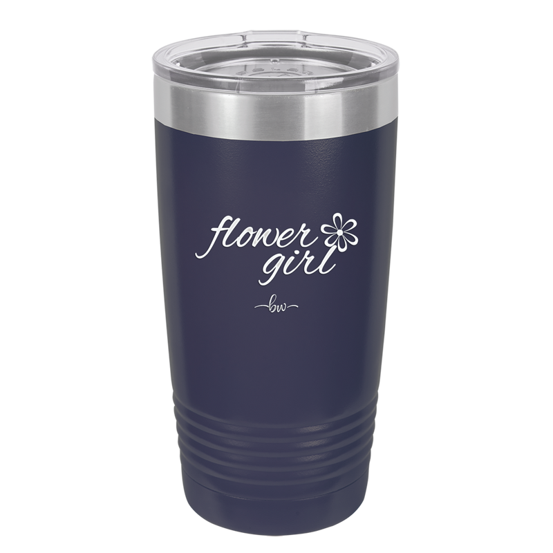 Flower Girl - Laser Engraved Stainless Steel Drinkware - 1543 -