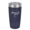 Flower Girl - Laser Engraved Stainless Steel Drinkware - 1543 -
