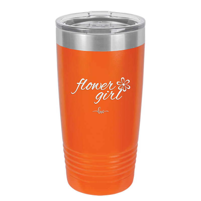 Flower Girl - Laser Engraved Stainless Steel Drinkware - 1543 -