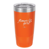 Flower Girl - Laser Engraved Stainless Steel Drinkware - 1543 -