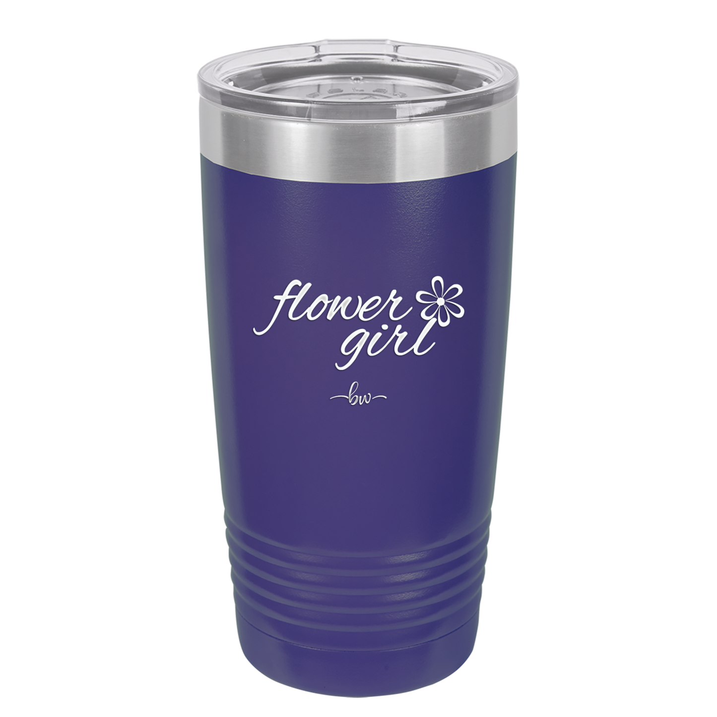 Flower Girl - Laser Engraved Stainless Steel Drinkware - 1543 -