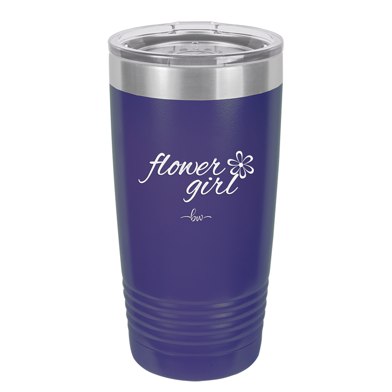 Flower Girl - Laser Engraved Stainless Steel Drinkware - 1543 -