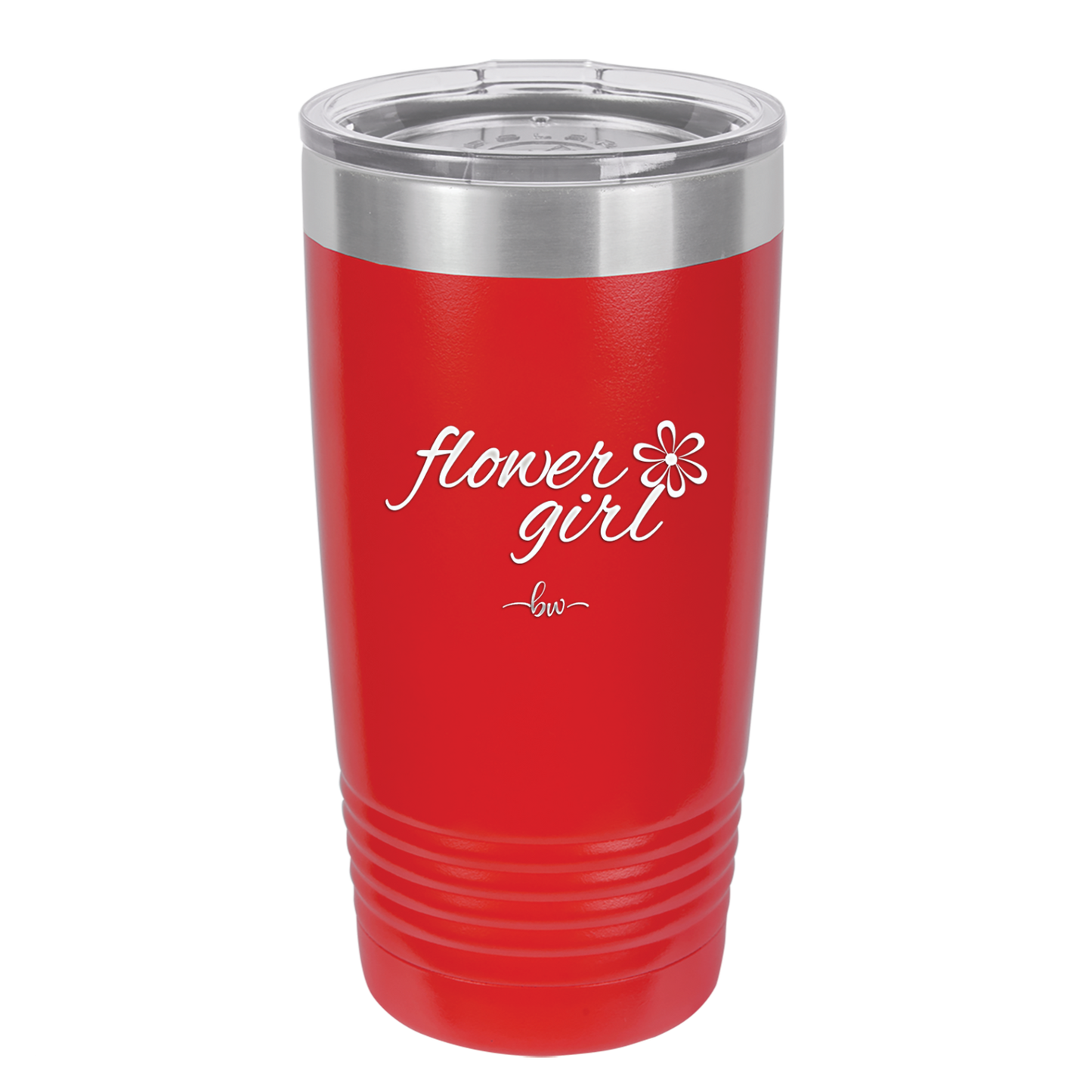 Flower Girl - Laser Engraved Stainless Steel Drinkware - 1543 -