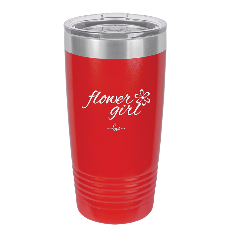 Flower Girl - Laser Engraved Stainless Steel Drinkware - 1543 -