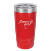 Flower Girl - Laser Engraved Stainless Steel Drinkware - 1543 -