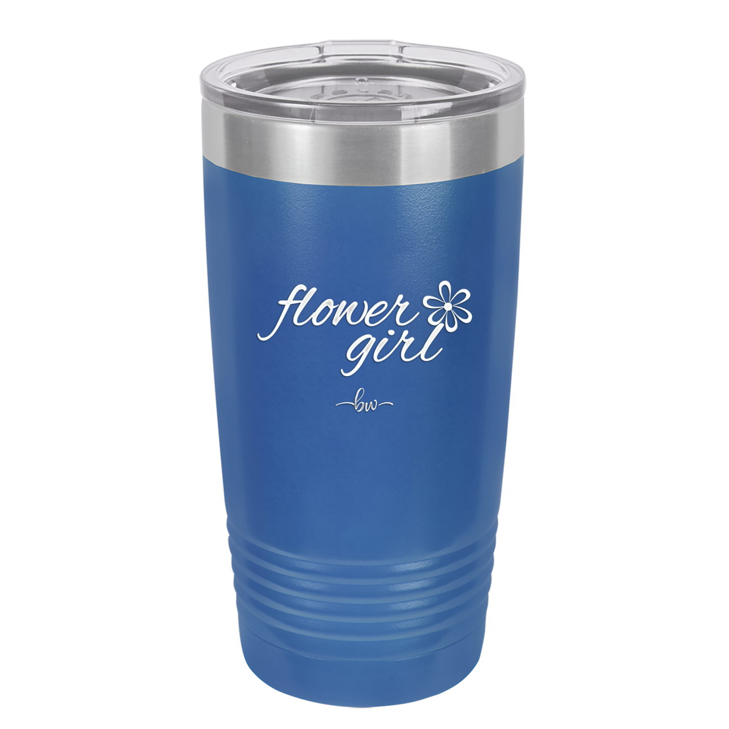 Flower Girl - Laser Engraved Stainless Steel Drinkware - 1543 -