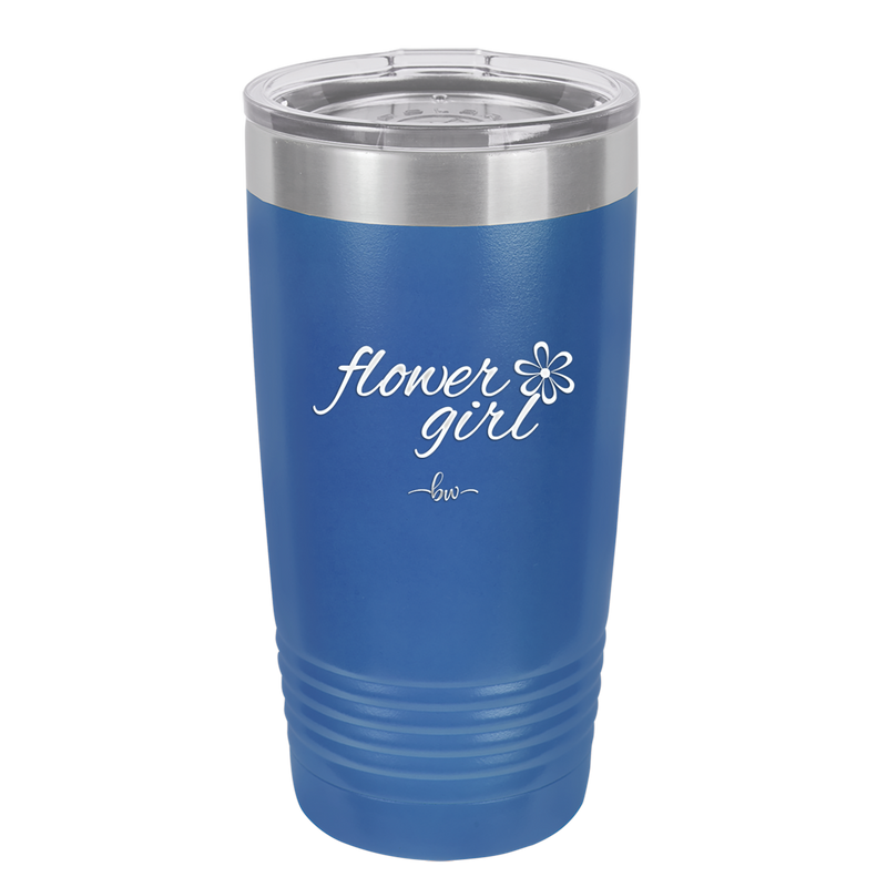Flower Girl - Laser Engraved Stainless Steel Drinkware - 1543 -