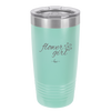 Flower Girl - Laser Engraved Stainless Steel Drinkware - 1543 -