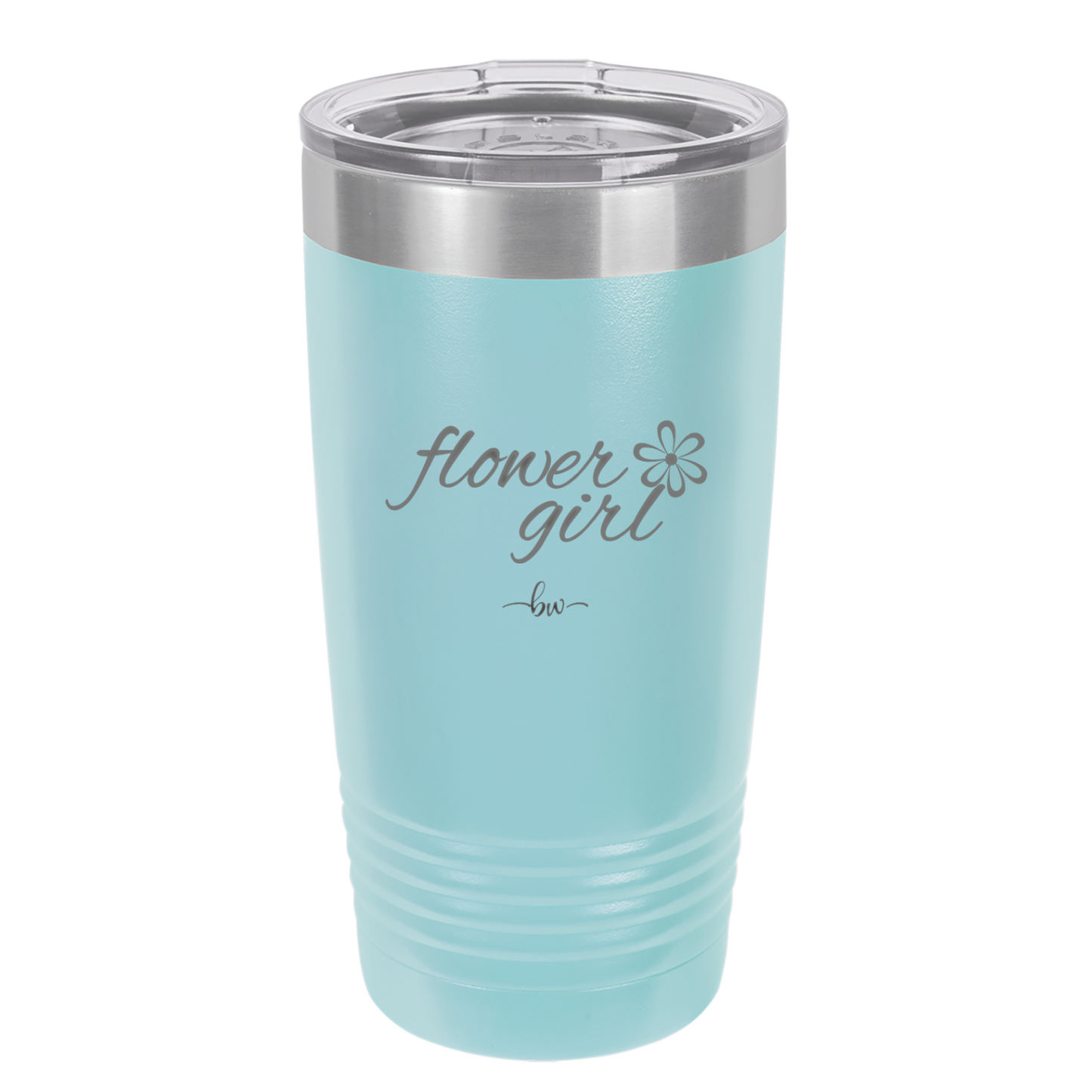 Flower Girl - Laser Engraved Stainless Steel Drinkware - 1543 -
