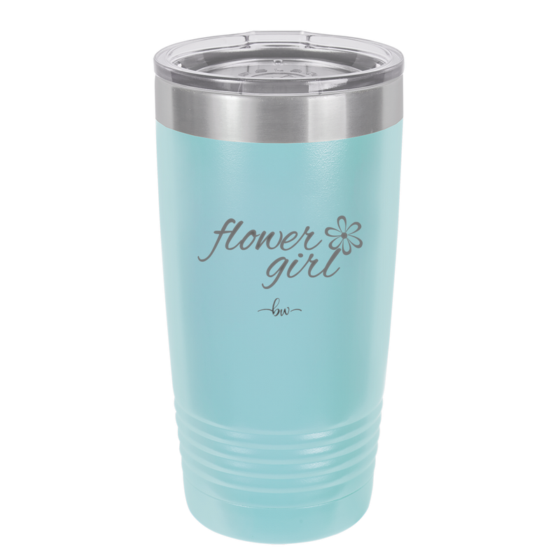 Flower Girl - Laser Engraved Stainless Steel Drinkware - 1543 -
