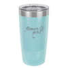 Flower Girl - Laser Engraved Stainless Steel Drinkware - 1543 -
