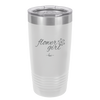 Flower Girl - Laser Engraved Stainless Steel Drinkware - 1543 -