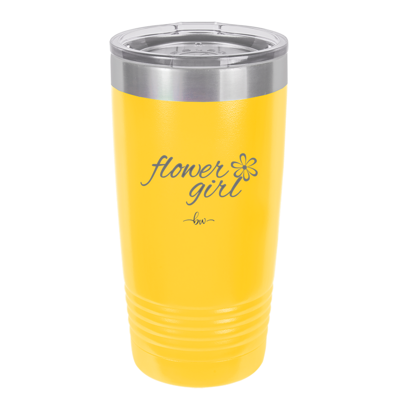 Flower Girl - Laser Engraved Stainless Steel Drinkware - 1543 -
