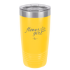 Flower Girl - Laser Engraved Stainless Steel Drinkware - 1543 -