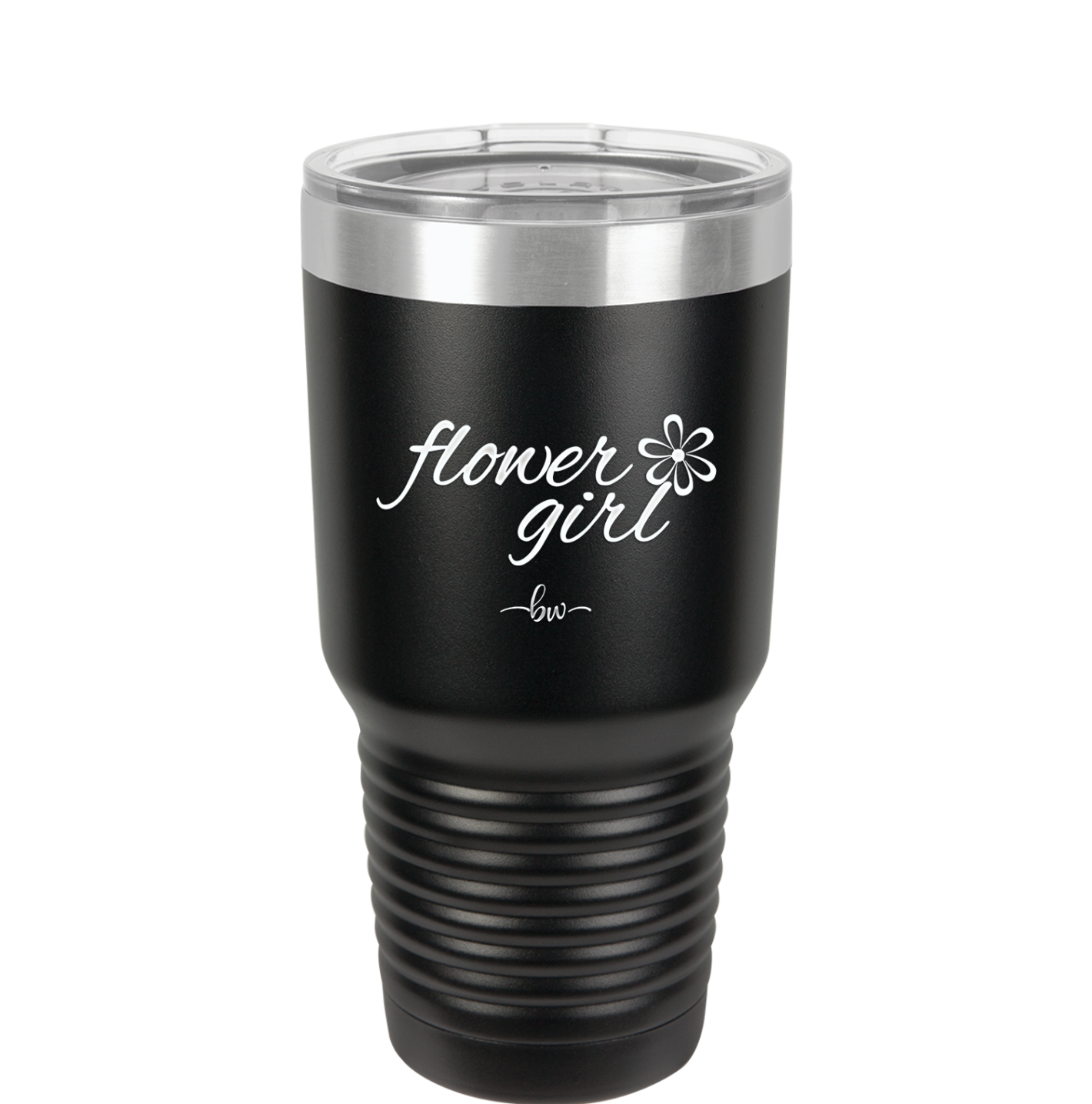 Flower Girl - Laser Engraved Stainless Steel Drinkware - 1543 -
