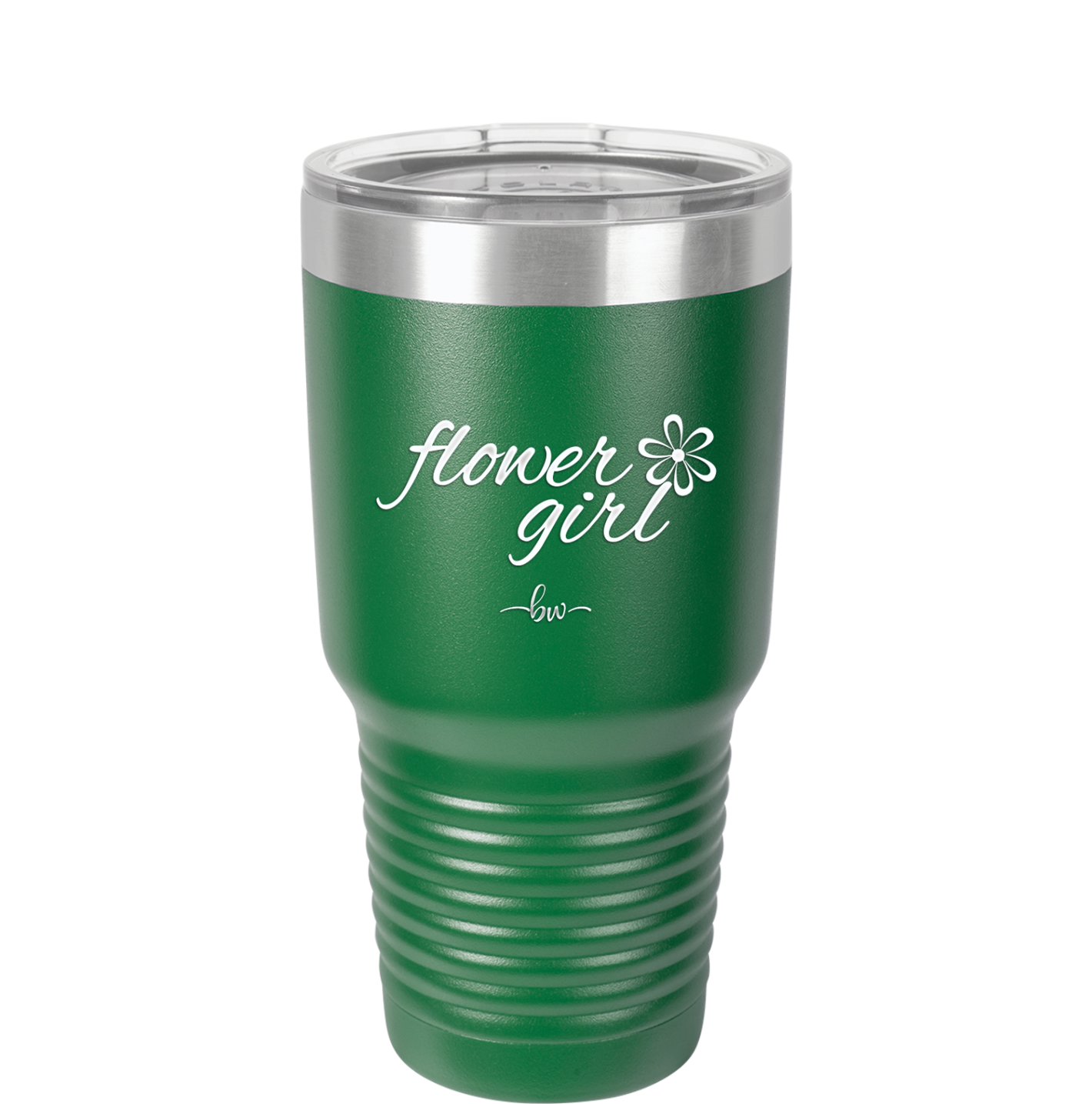 Flower Girl - Laser Engraved Stainless Steel Drinkware - 1543 -