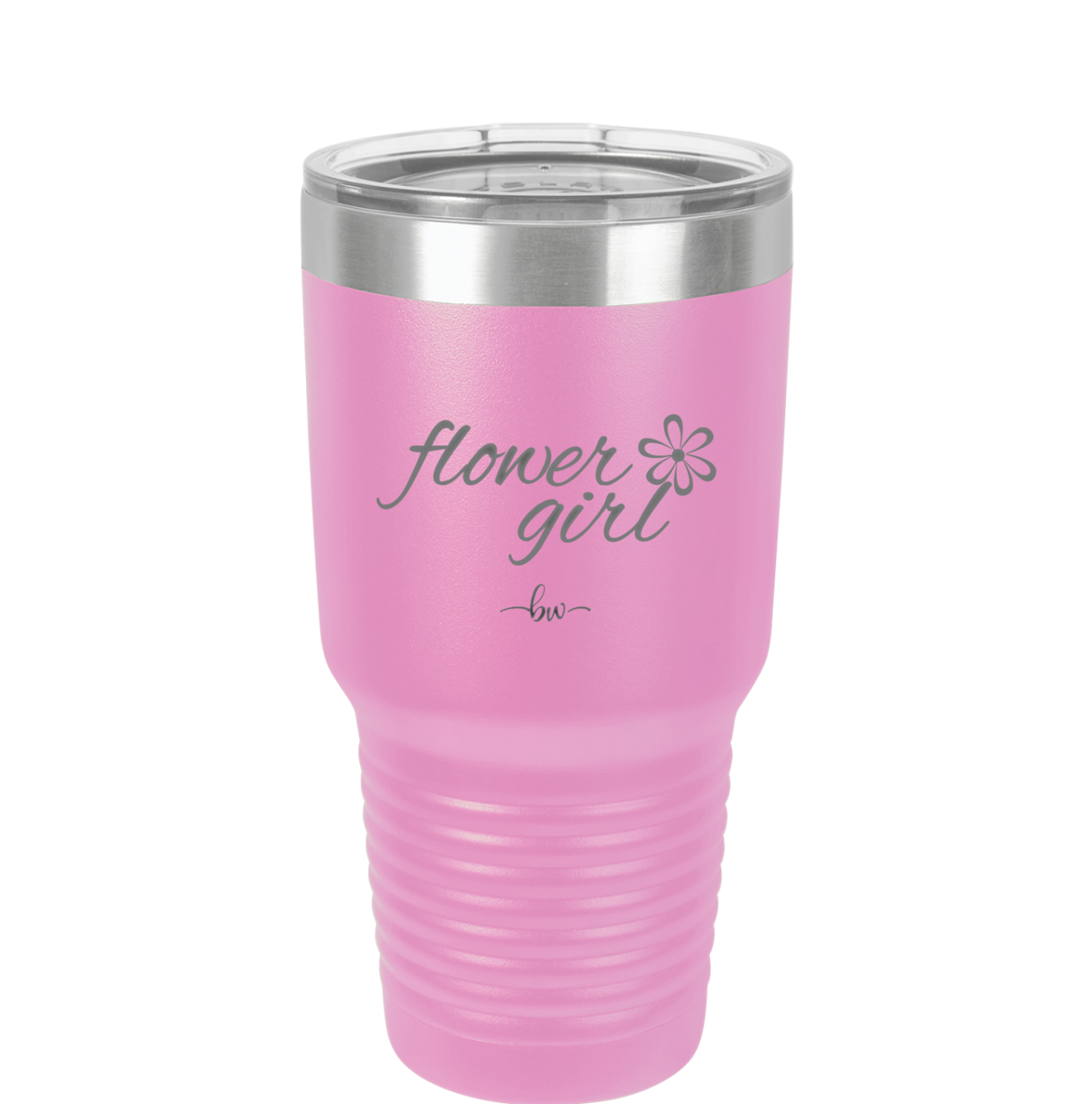 Flower Girl - Laser Engraved Stainless Steel Drinkware - 1543 -
