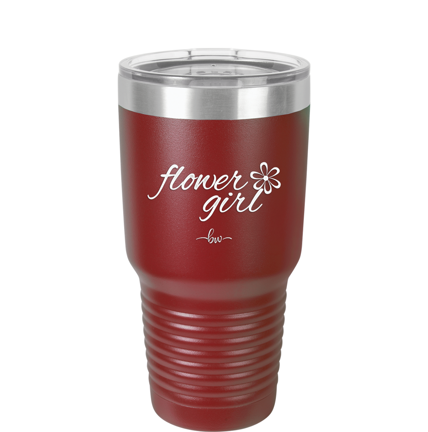 Flower Girl - Laser Engraved Stainless Steel Drinkware - 1543 -