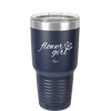 Flower Girl - Laser Engraved Stainless Steel Drinkware - 1543 -