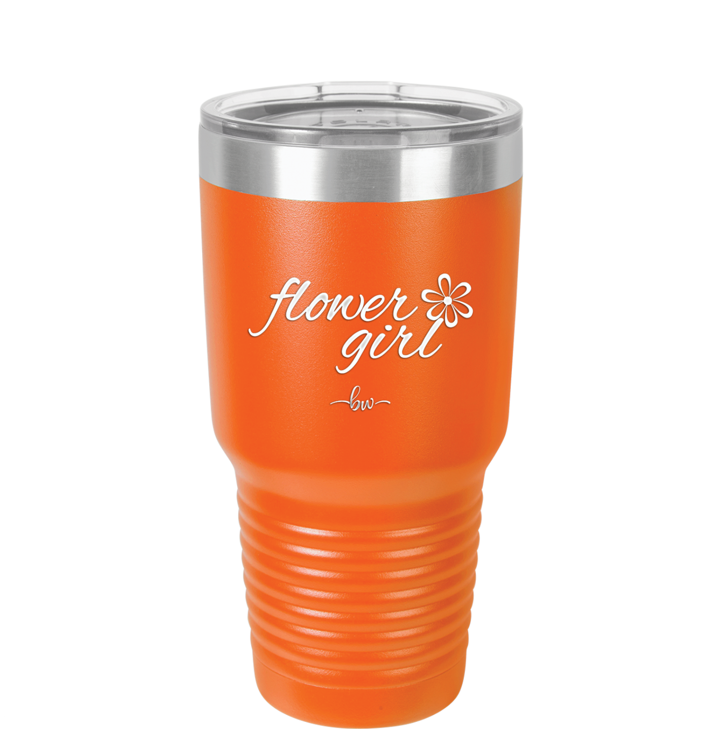 Flower Girl - Laser Engraved Stainless Steel Drinkware - 1543 -