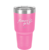 Flower Girl - Laser Engraved Stainless Steel Drinkware - 1543 -