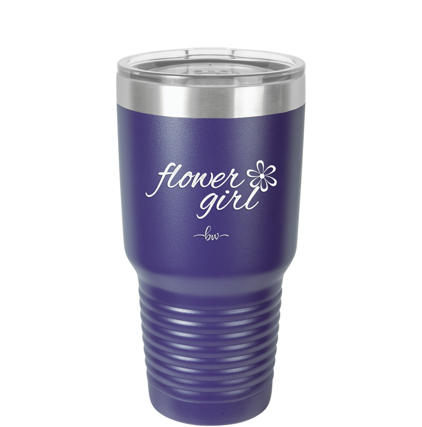 Flower Girl - Laser Engraved Stainless Steel Drinkware - 1543 -