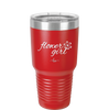 Flower Girl - Laser Engraved Stainless Steel Drinkware - 1543 -