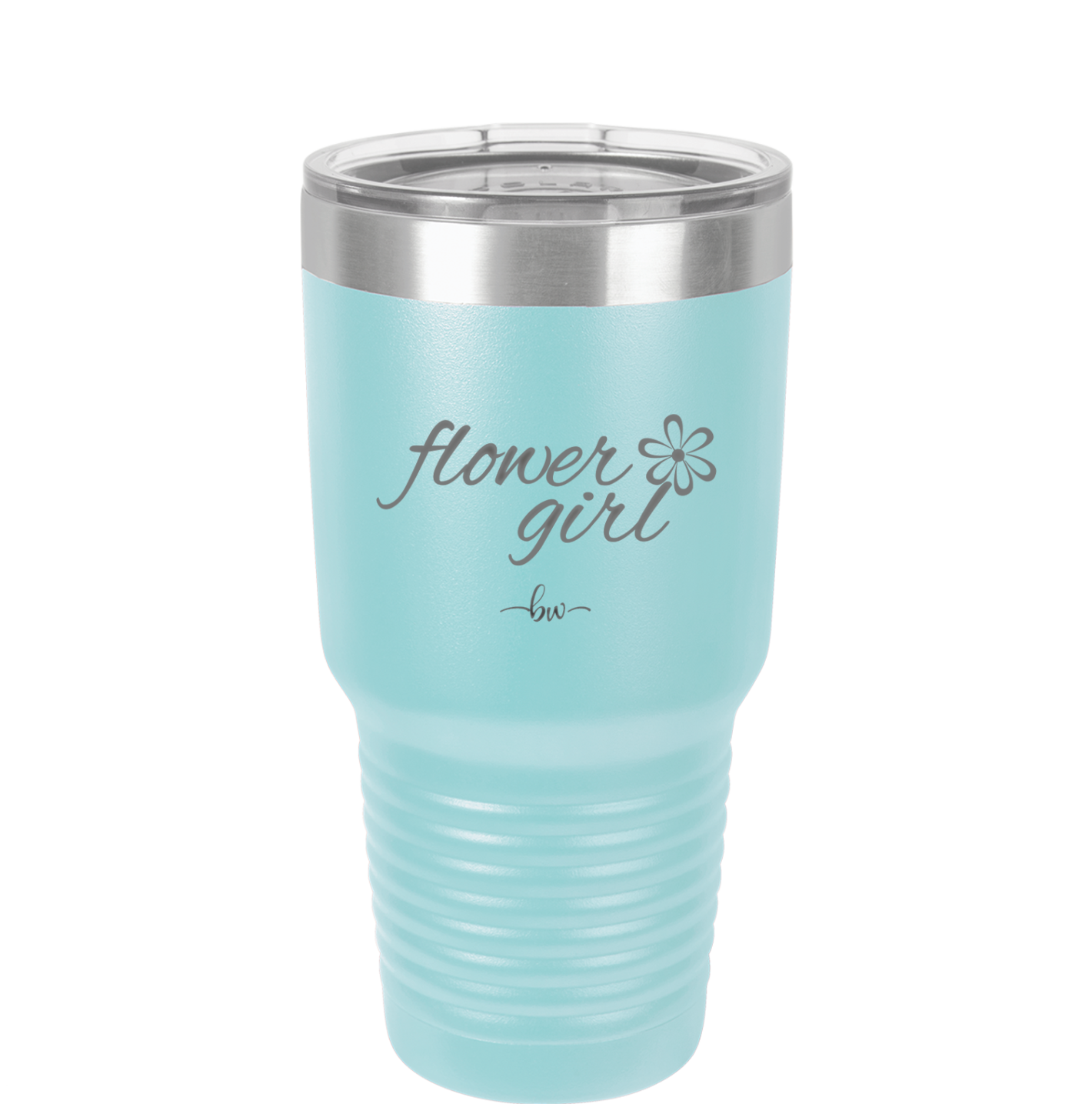 Flower Girl - Laser Engraved Stainless Steel Drinkware - 1543 -