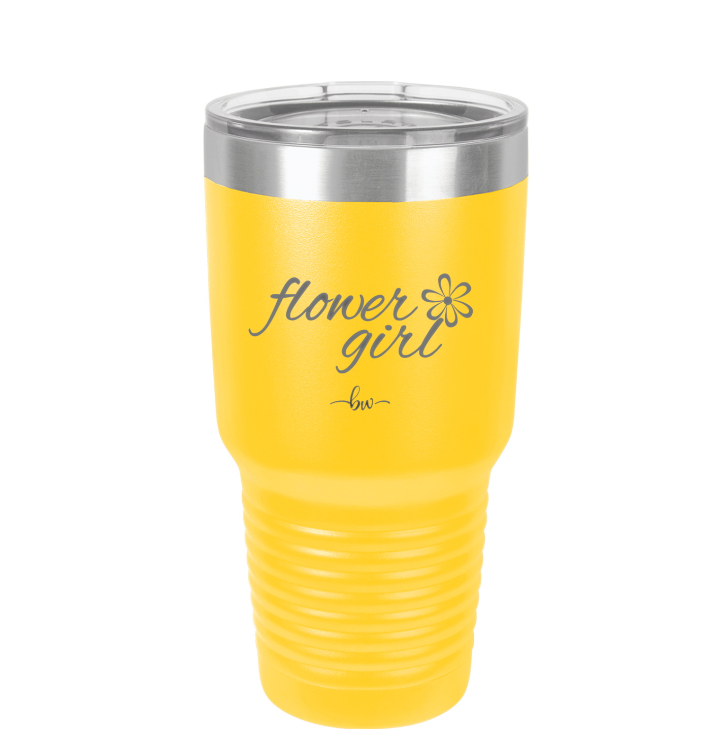 Flower Girl - Laser Engraved Stainless Steel Drinkware - 1543 -
