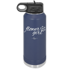 Flower Girl - Laser Engraved Stainless Steel Drinkware - 1543 -