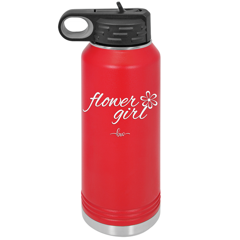 Flower Girl - Laser Engraved Stainless Steel Drinkware - 1543 -
