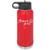 Flower Girl - Laser Engraved Stainless Steel Drinkware - 1543 -