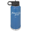 Flower Girl - Laser Engraved Stainless Steel Drinkware - 1543 -