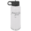 Flower Girl - Laser Engraved Stainless Steel Drinkware - 1543 -