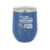 Fold Your Worries Paper Planes Flying Fucks - Laser Engraved Stainless Steel Drinkware - 1544 -