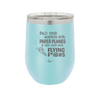 Fold Your Worries Paper Planes Flying Fucks - Laser Engraved Stainless Steel Drinkware - 1544 -