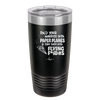 Fold Your Worries Paper Planes Flying Fucks - Laser Engraved Stainless Steel Drinkware - 1544 -