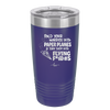 Fold Your Worries Paper Planes Flying Fucks - Laser Engraved Stainless Steel Drinkware - 1544 -