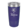 Forty and Fabulous - Laser Engraved Stainless Steel Drinkware - 1545 -