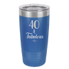 Forty and Fabulous - Laser Engraved Stainless Steel Drinkware - 1545 -