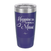 Happiness is Being a Mimi - Laser Engraved Stainless Steel Drinkware - 1549 -
