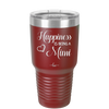 Happiness is Being a Mimi - Laser Engraved Stainless Steel Drinkware - 1549 -