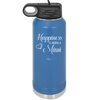 Happiness is Being a Mimi - Laser Engraved Stainless Steel Drinkware - 1549 -