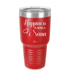 Happiness is Being a Nana - Laser Engraved Stainless Steel Drinkware - 1550 -