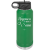 Happiness is Being a Nana - Laser Engraved Stainless Steel Drinkware - 1550 -