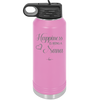 Happiness is Being a Nana - Laser Engraved Stainless Steel Drinkware - 1550 -