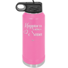 Happiness is Being a Nana - Laser Engraved Stainless Steel Drinkware - 1550 -
