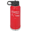 Happiness is Being a Nana - Laser Engraved Stainless Steel Drinkware - 1550 -